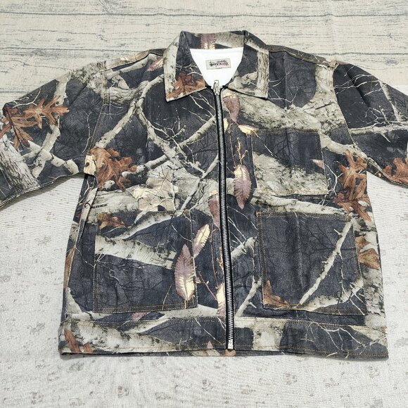 Stüssy Workgear Realtree Camo Zip Jacket